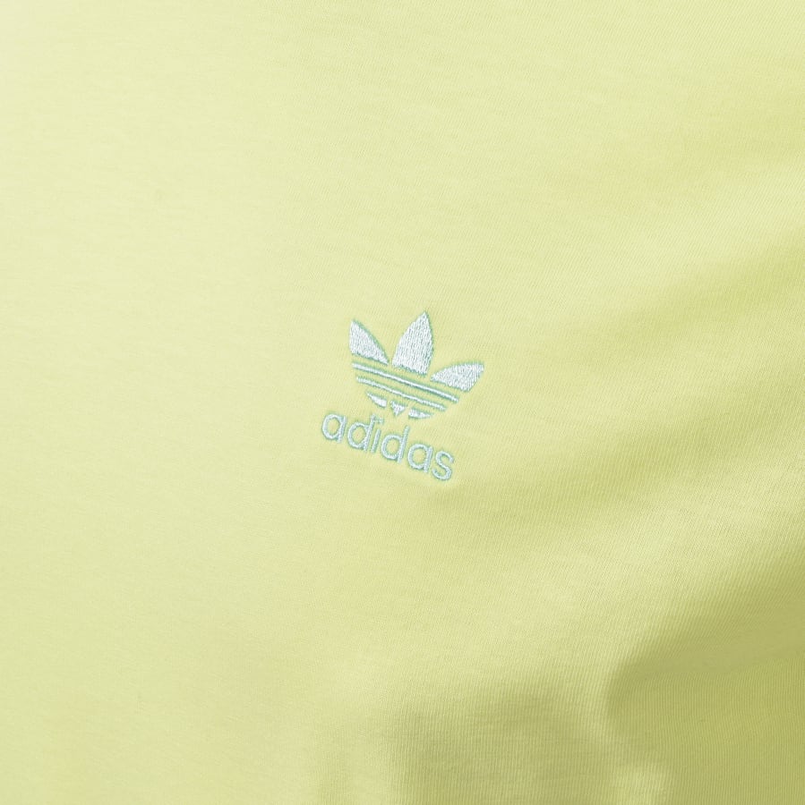 Alternative Image for Productadidas Originals Essential T Shirt Yellow3